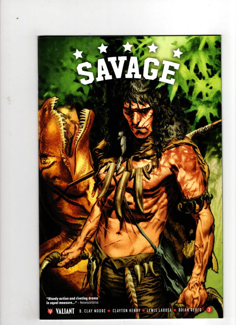 Savage (Valiant Entertainment), Vol. 1 #3 (Cvr A) (2017) Lewis Larosa A Lewis Larosa Buy & Sell Comics Online Comic Shop Toronto Canada