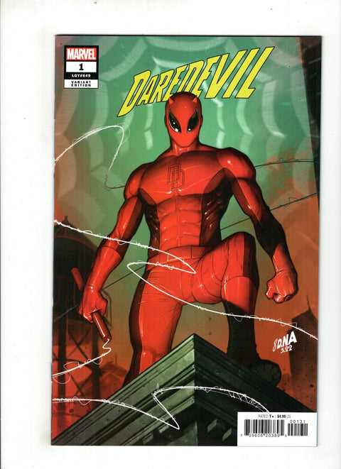 Daredevil, Vol. 7 #1 (Cvr C) (2022) David Nakayama Spider-Man Variant C David Nakayama Spider-Man Variant Buy & Sell Comics Online Comic Shop Toronto Canada