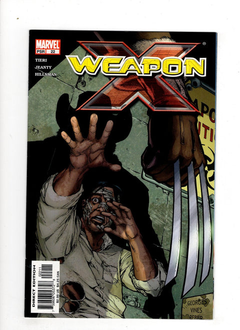 Weapon X, Vol. 2 #22 (2004) Buy & Sell Comics Online Comic Shop Toronto Canada