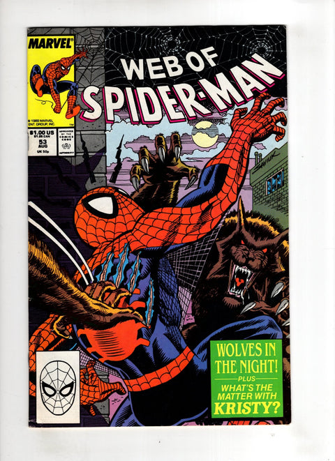 Web of Spider-Man, Vol. 1 #53 (1989) Buy & Sell Comics Online Comic Shop Toronto Canada