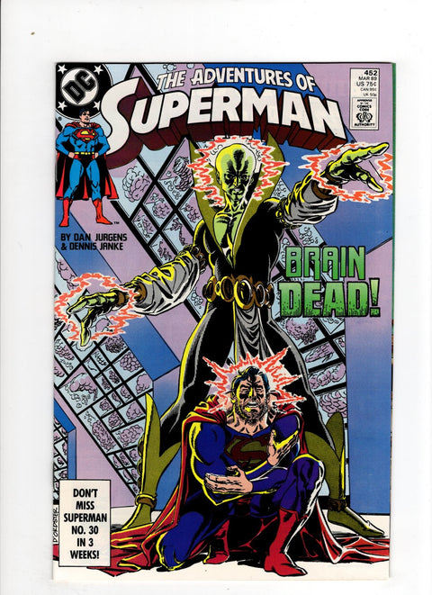 The Adventures of Superman, Vol. 1 #452 (1989) Buy & Sell Comics Online Comic Shop Toronto Canada