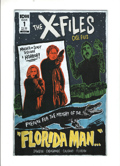 The X-Files Case Files: Florida Man #1 (Cvr B) (2018) J. J. Lendl B J. J. Lendl Buy & Sell Comics Online Comic Shop Toronto Canada