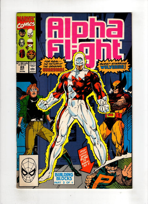 Alpha Flight, Vol. 1 #89 (1990) Buy & Sell Comics Online Comic Shop Toronto Canada