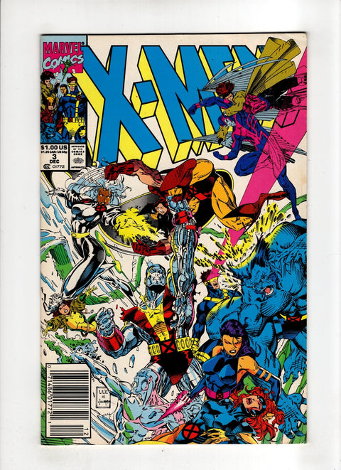 X-Men, Vol. 1 #3 (1991) Newsstand Edition Newsstand Edition Buy & Sell Comics Online Comic Shop Toronto Canada