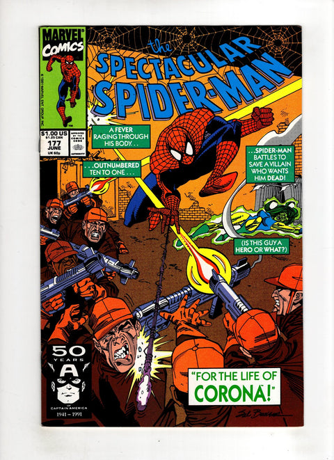 The Spectacular Spider-Man, Vol. 1 #177 (1991) Buy & Sell Comics Online Comic Shop Toronto Canada