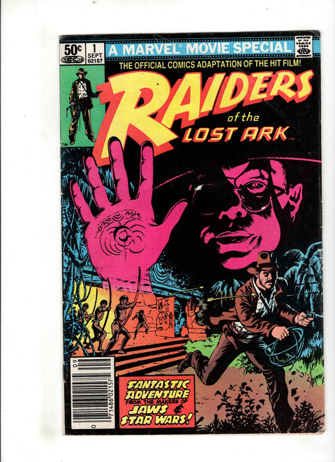 Raiders of the Lost Ark #1 (1981) Newsstand Edition Newsstand Edition Buy & Sell Comics Online Comic Shop Toronto Canada