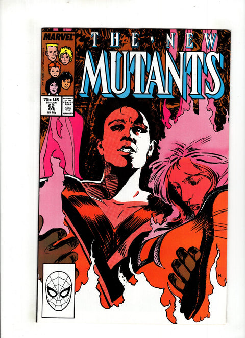 New Mutants, Vol. 1 #62 (1987) Buy & Sell Comics Online Comic Shop Toronto Canada