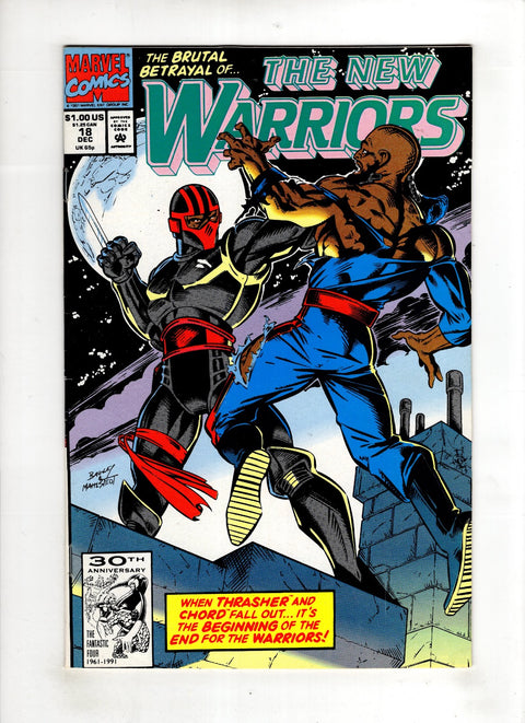 The New Warriors, Vol. 1 #18 (1991) Buy & Sell Comics Online Comic Shop Toronto Canada