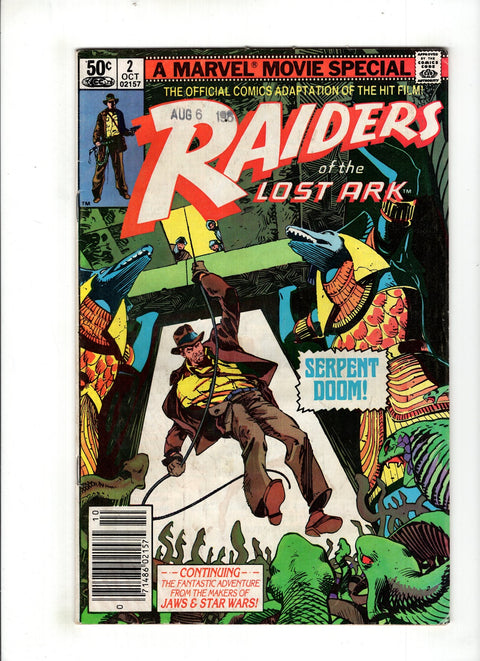 Raiders of the Lost Ark #2 (1981) Newsstand Edition Newsstand Edition Buy & Sell Comics Online Comic Shop Toronto Canada