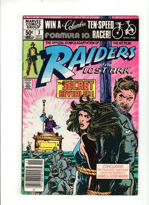 Raiders of the Lost Ark #3 (1981) Newsstand Edition Newsstand Edition Buy & Sell Comics Online Comic Shop Toronto Canada
