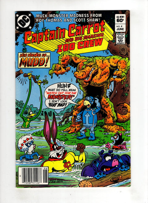 Captain Carrot and his Amazing Zoo Crew #4 (1982) Newsstand Edition Newsstand Edition Buy & Sell Comics Online Comic Shop Toronto Canada