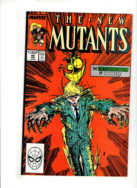 New Mutants, Vol. 1 #64 (1988) Buy & Sell Comics Online Comic Shop Toronto Canada