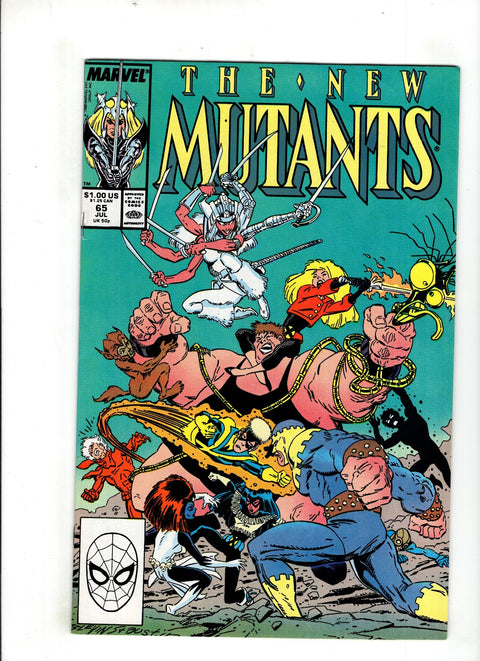 New Mutants, Vol. 1 #65 (1988) Buy & Sell Comics Online Comic Shop Toronto Canada