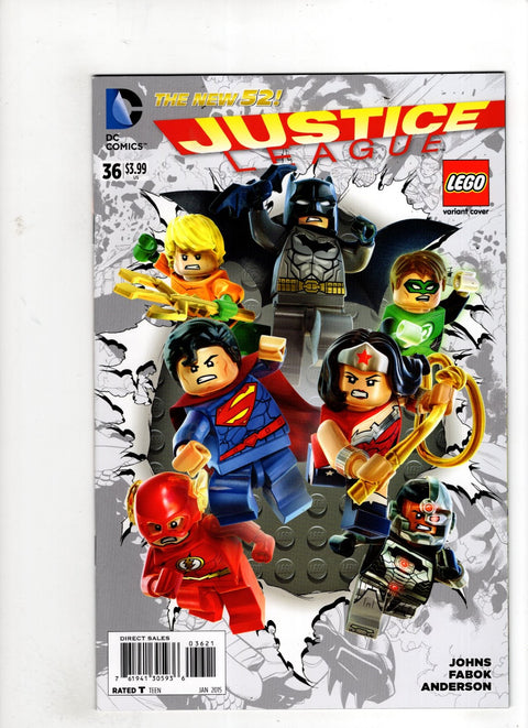 Justice League, Vol. 1 #36 (Cvr B) (2014) LEGO Variant B LEGO Variant Buy & Sell Comics Online Comic Shop Toronto Canada