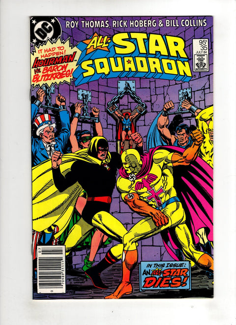 All-Star Squadron #35 (1984) Newsstand Edition Newsstand Edition Buy & Sell Comics Online Comic Shop Toronto Canada