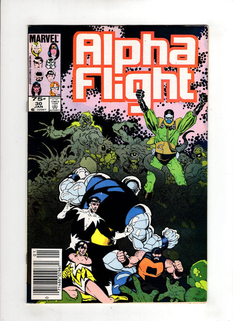 Alpha Flight, Vol. 1 #30 (1986) Canadian Price Variant Canadian Price Variant Buy & Sell Comics Online Comic Shop Toronto Canada