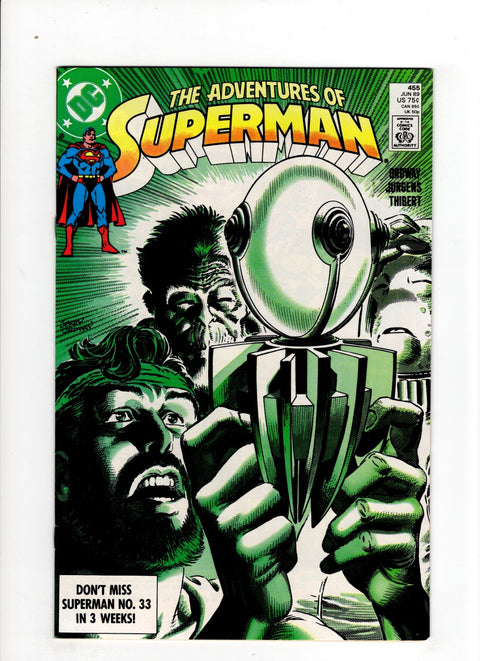 The Adventures of Superman, Vol. 1 #455 (1989) Buy & Sell Comics Online Comic Shop Toronto Canada