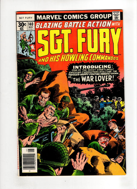 Sgt. Fury and His Howling Commandos #140 (1977) Buy & Sell Comics Online Comic Shop Toronto Canada