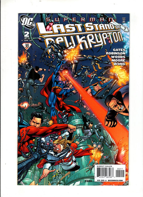 Superman: Last Stand of New Krypton #2 (Cvr A) (2010) George Pérez Cover A George Pérez Cover Buy & Sell Comics Online Comic Shop Toronto Canada