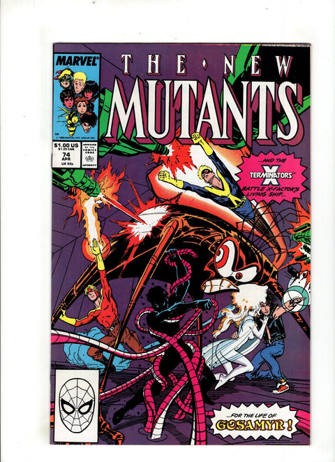New Mutants, Vol. 1 #74 (1988) Buy & Sell Comics Online Comic Shop Toronto Canada