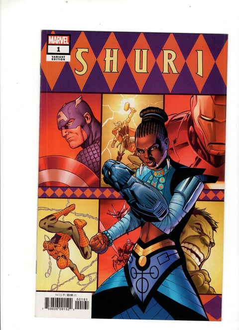 Shuri, Vol. 1 #1 (Cvr F) (2018) Carlos Pacheco Incentive Variant (1:10) F Carlos Pacheco Incentive Variant (1:10) Buy & Sell Comics Online Comic Shop Toronto Canada