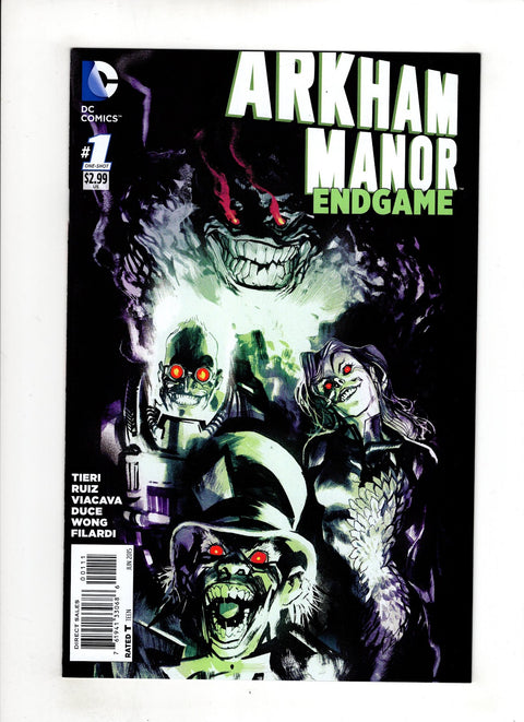 Arkham Manor: Endgame #1 (2015) Buy & Sell Comics Online Comic Shop Toronto Canada