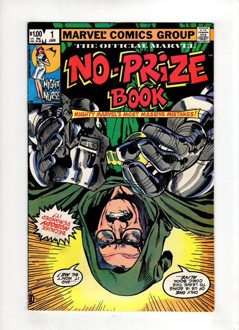 The Marvel No-Prize Book #1 (1983) Buy & Sell Comics Online Comic Shop Toronto Canada