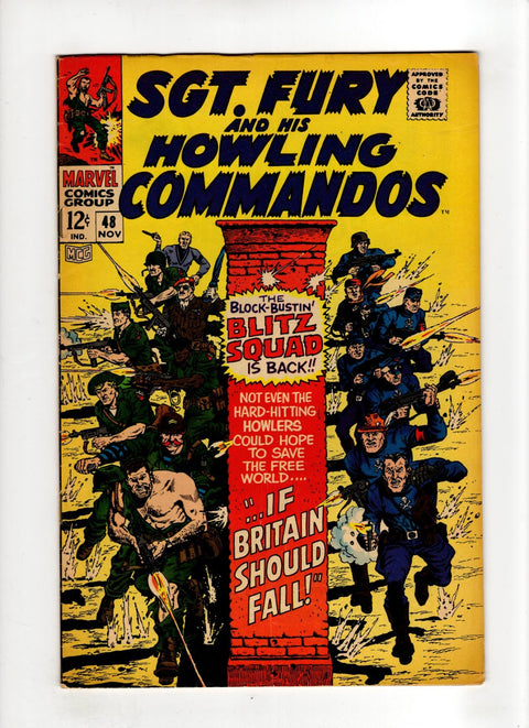 Sgt. Fury and His Howling Commandos #48 (1967) Buy & Sell Comics Online Comic Shop Toronto Canada