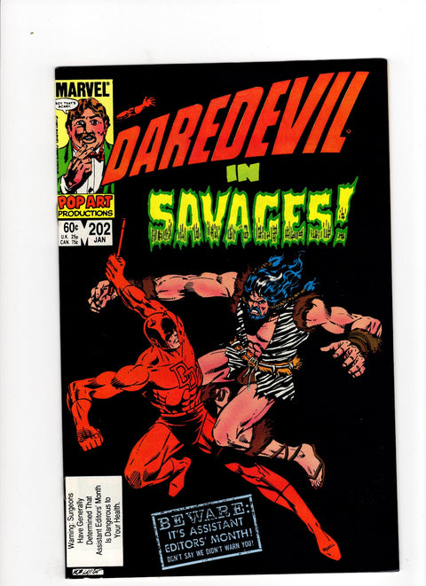 Daredevil, Vol. 1 #202 (1984) Buy & Sell Comics Online Comic Shop Toronto Canada