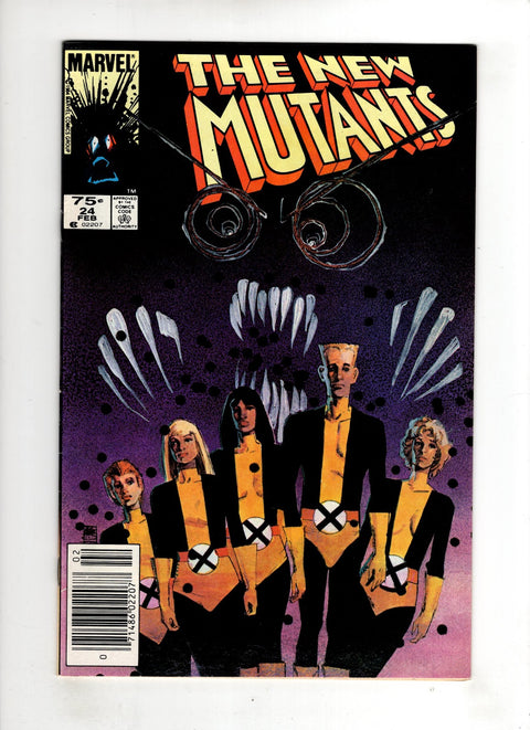 New Mutants, Vol. 1 #24 (1984) Canadian Price Variant Canadian Price Variant Buy & Sell Comics Online Comic Shop Toronto Canada
