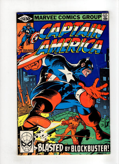 Captain America, Vol. 1 #258 (1981) Buy & Sell Comics Online Comic Shop Toronto Canada