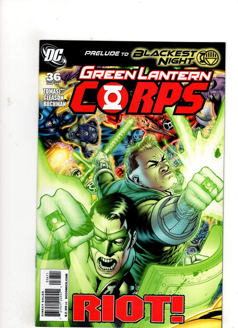 Green Lantern Corps, Vol. 1 #36 (Cvr A) (2009) Patrick Gleason A Patrick Gleason Buy & Sell Comics Online Comic Shop Toronto Canada