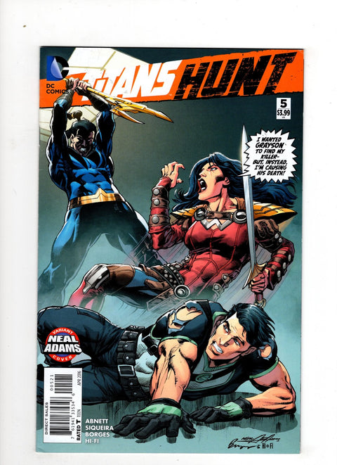 Titans: Hunt #5 (Cvr B) (2016) Neal Adams Variant B Neal Adams Variant Buy & Sell Comics Online Comic Shop Toronto Canada