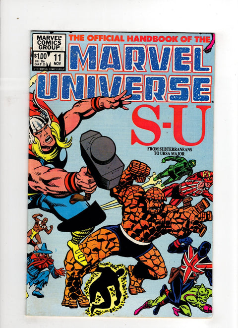 Official Handbook of the Marvel Universe, Vol. 1 #11 (1983) Buy & Sell Comics Online Comic Shop Toronto Canada