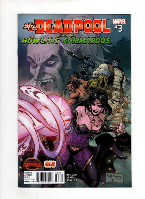 Mrs. Deadpool And The Howling Commandos #3 (Cvr A) (2015) Reilly Brown A Reilly Brown Buy & Sell Comics Online Comic Shop Toronto Canada