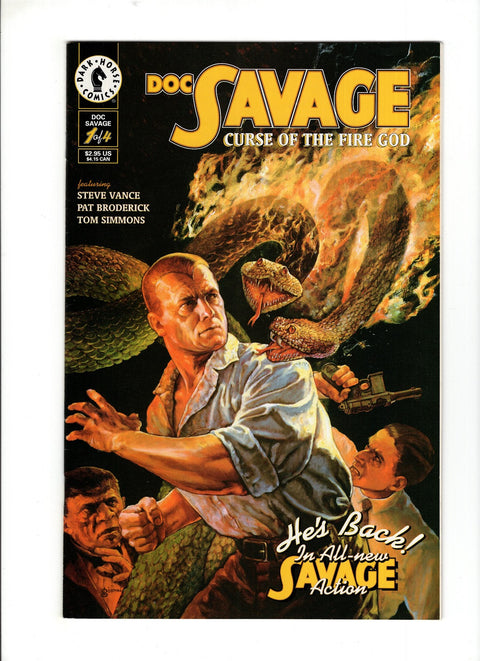 Doc Savage: Curse of the Fire God #1 (1995) Buy & Sell Comics Online Comic Shop Toronto Canada