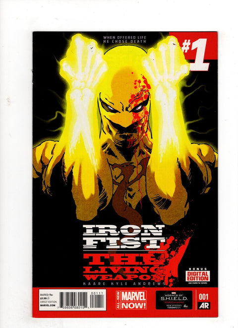 Iron Fist: The Living Weapon #1 (Cvr A) (2014) Kaare Andrews A Kaare Andrews Buy & Sell Comics Online Comic Shop Toronto Canada