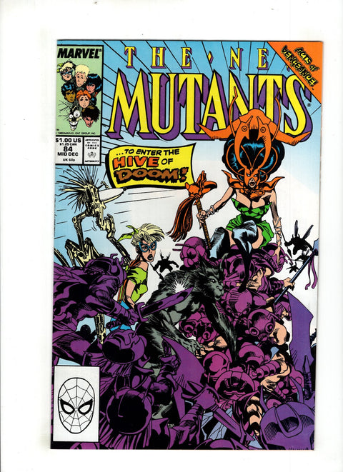 New Mutants, Vol. 1 #84 (1989) Buy & Sell Comics Online Comic Shop Toronto Canada