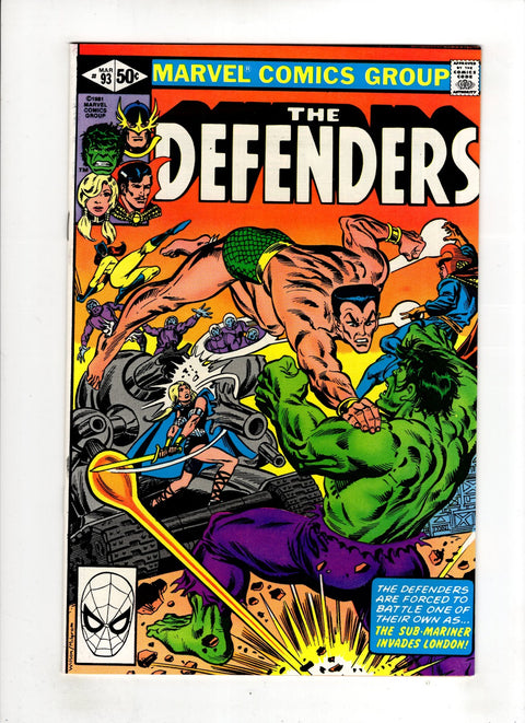 The Defenders, Vol. 1 #93 (1980) Buy & Sell Comics Online Comic Shop Toronto Canada