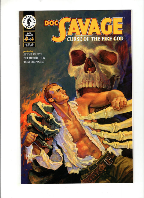 Doc Savage: Curse of the Fire God #4 (1995) Buy & Sell Comics Online Comic Shop Toronto Canada