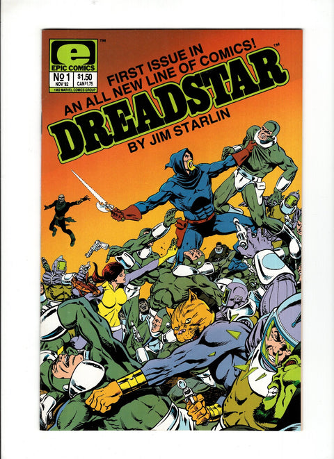 Dreadstar (Epic Comics), Vol. 1 #1 (1982) Buy & Sell Comics Online Comic Shop Toronto Canada