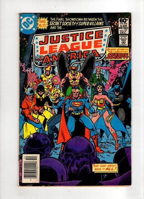 Justice League of America, Vol. 1 #197 (1981) Newsstand Edition Newsstand Edition Buy & Sell Comics Online Comic Shop Toronto Canada