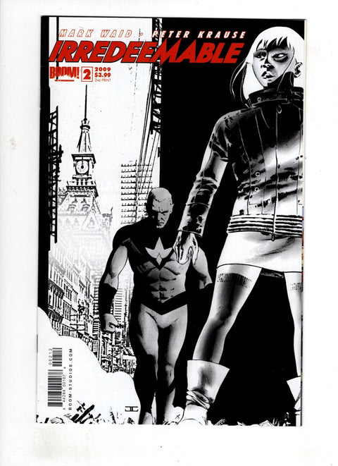 Irredeemable #2 (Cvr D) (2009) 2nd Printing John Cassaday Sketch Variant D 2nd Printing John Cassaday Sketch Variant Buy & Sell Comics Online Comic Shop Toronto Canada