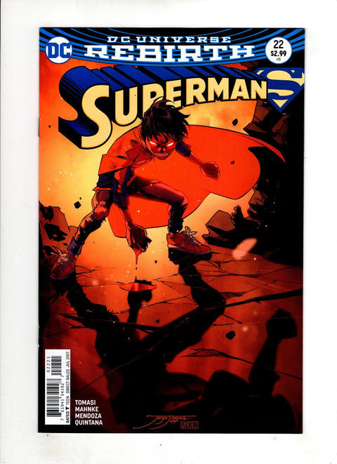 Superman, Vol. 4 #22 (Cvr B) (2017) Tony S. Daniel Variant B Tony S. Daniel Variant Buy & Sell Comics Online Comic Shop Toronto Canada