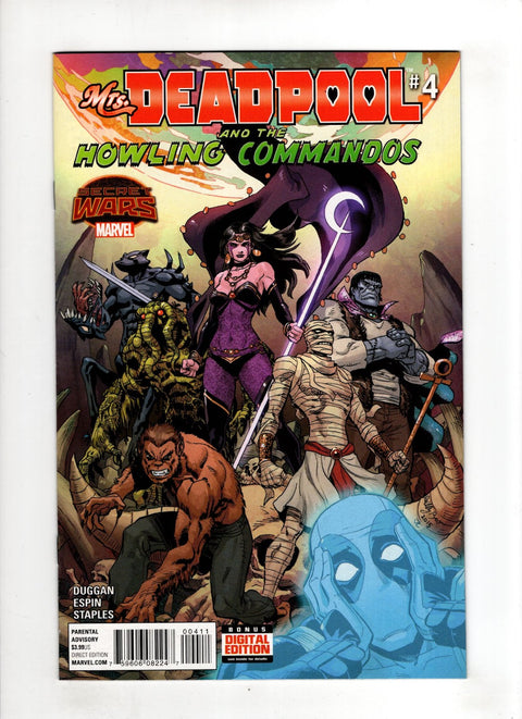 Mrs. Deadpool And The Howling Commandos #4 (Cvr A) (2015) Giuseppe Camuncoli 1:25 A Giuseppe Camuncoli 1:25 Buy & Sell Comics Online Comic Shop Toronto Canada