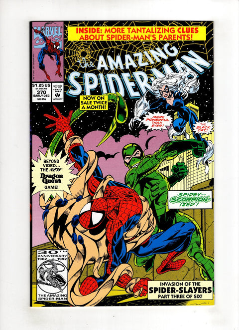 The Amazing Spider-Man, Vol. 1 #370 (1992) Buy & Sell Comics Online Comic Shop Toronto Canada