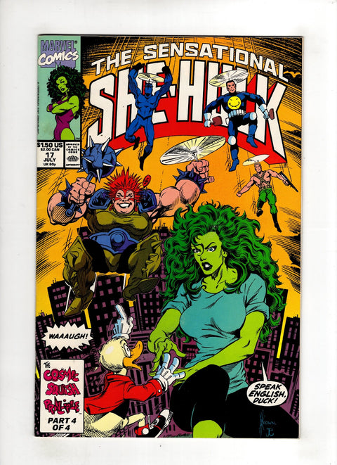 The Sensational She-Hulk, Vol. 1 #17 (1990) Buy & Sell Comics Online Comic Shop Toronto Canada
