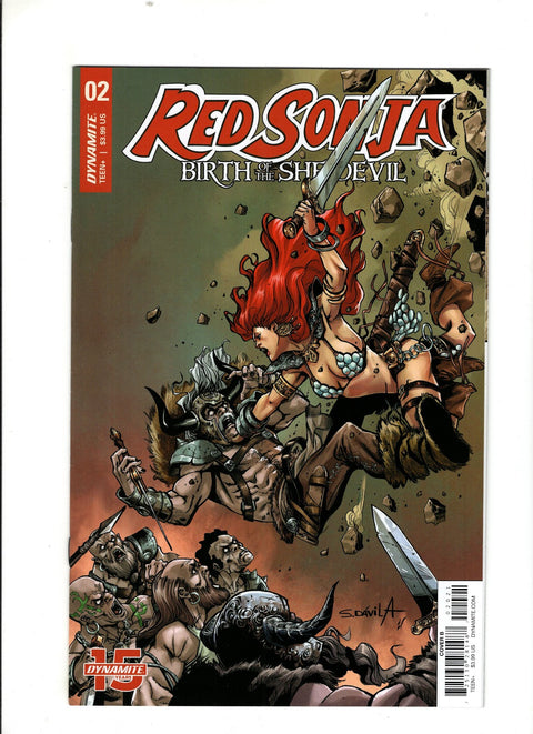 Red Sonja: Birth of the She-Devil #2 (Cvr B) (2019) Sergio Davila B Sergio Davila Buy & Sell Comics Online Comic Shop Toronto Canada