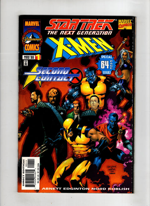 Star Trek / X-Men: Second Contact #1 (1998) Newsstand Edition Newsstand Edition Buy & Sell Comics Online Comic Shop Toronto Canada