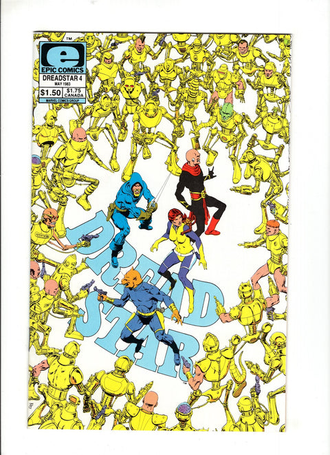 Dreadstar (Epic Comics), Vol. 1 #4 (1983) Buy & Sell Comics Online Comic Shop Toronto Canada